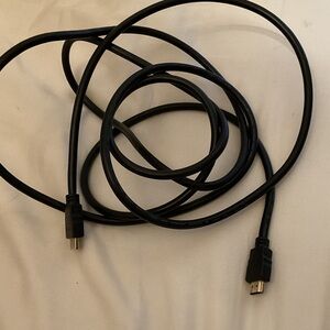 Black HDMI Cable